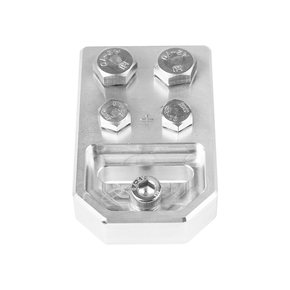 Flat Battery Terminals Kit Screws Bolts Aluminum for XS Power M6 M8 STANDAR Battery Positive Negative Car Replacement Part: 4 Spot Positive