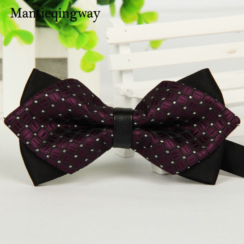 Simple Men's Suit Bow Tie For Groom Wedding Party Men Formal Wear Business Cravat Bow tie Clothing Accessories