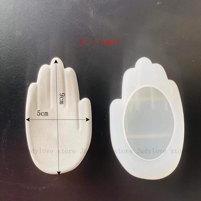 Moule porte-bougie en Silicone, en résine époxy, pour bricolage, en argile, en béton: kaki foncé