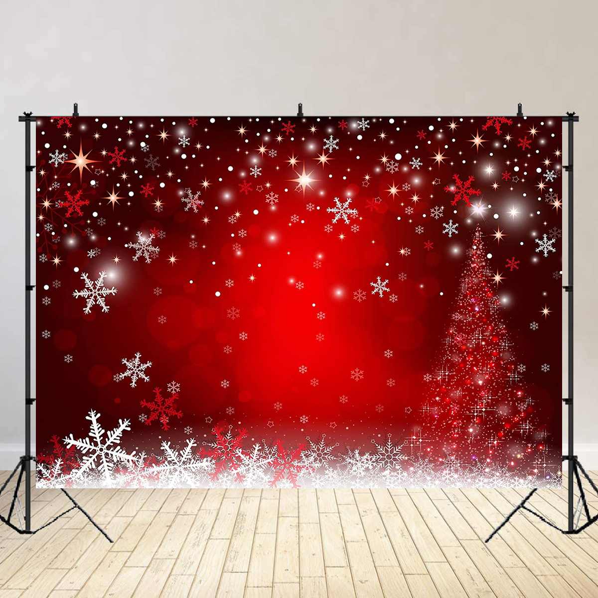 Christmas Backdrop Birthday Photography Background For Photo Studio Photophone Red Christmas Photo Background For Children