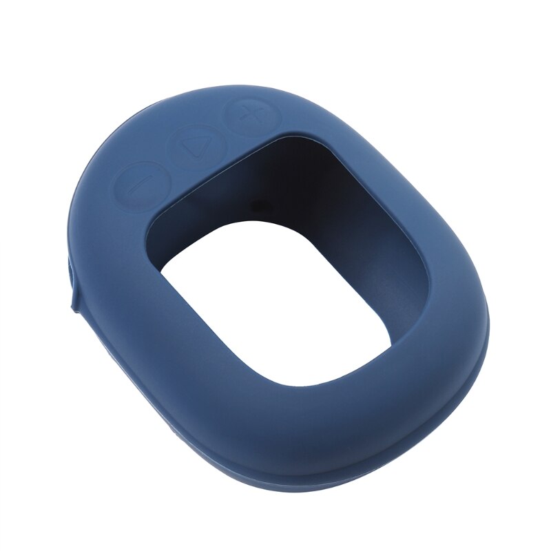 Dust-proof Silicone Case Protective Cover Shell Anti-fall Speaker Case for JBL Clip 4 Clip4 Bluetooth Speaker Accessories: Blue