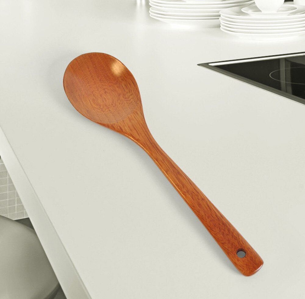 Long Wooden Cooking Rice Spatula Scoop Kitchen Utensil Non-stick Hand Wok Shovel Cooking Utensils Kitchenware Cooking Tools