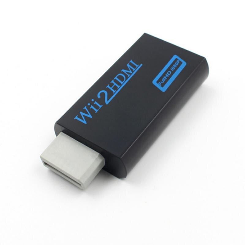 Wii Naar Hdmi Adapter Converter Stick 1080P Full Hd Tv Audio 3.5 Mm Adapter Kabel