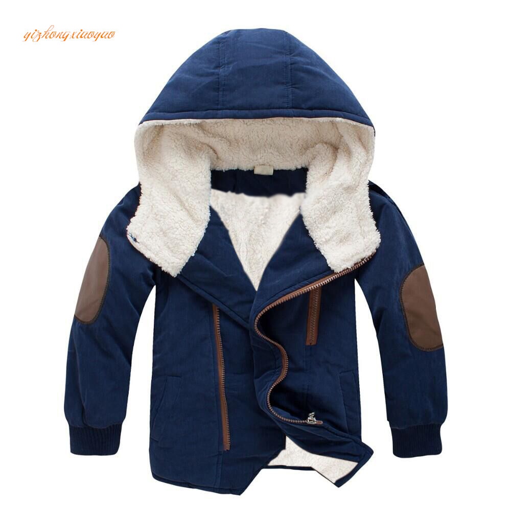 Baby Jungen Baumwolle Winter Jacke & Outwear, freundlicher Koreanische Baumwolle gefütterte Jacke, Baby Jungen Winter Warme Mantel 4-10Y