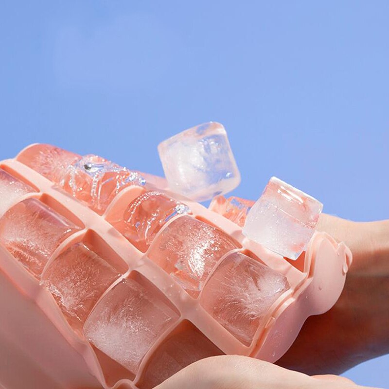 Plastic ijsblokjesvorm 3d vierkante ijsblokjesmachine bolvorm bevroren vorm ijsblokjesmachine forma de gelo keukenvormen