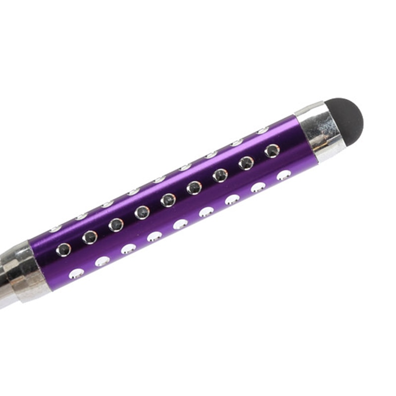 Retractable Three-tier With Rhinestone Capacitive Touch Screen Stylus Pen 88 DJA99 Pen Phone Tablet