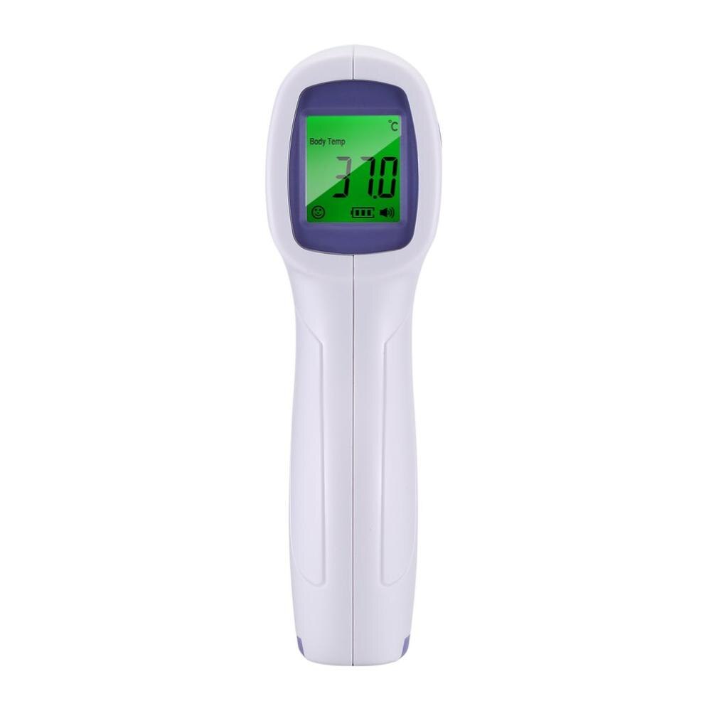 Infrarødt termometer digitalt infrarød feber øretermometer baby voksne udendørs hjemme pande krop berøringsfrit termometer