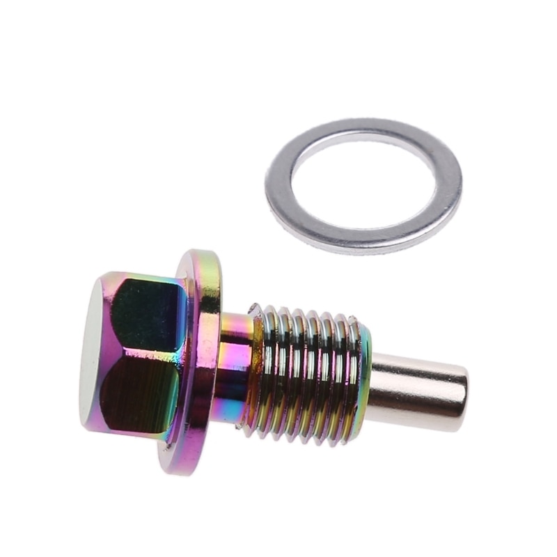 M12 m14 m16 m20 x 1.5/1.25 aluminium magnetisk olie aftapningsprop bolt sump møtrik