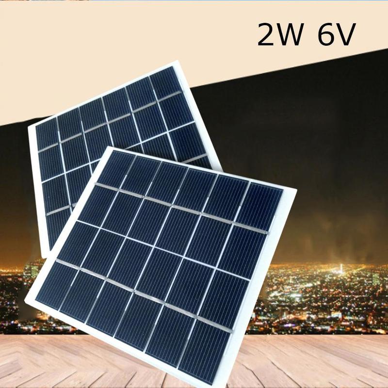 directe panneau solaire 12V Mini bricolage système solaire 1.92 pour batterie Portable 3w 1.5w 2 4.2w chargeurs téléphone 2.5 1.8w E6I8