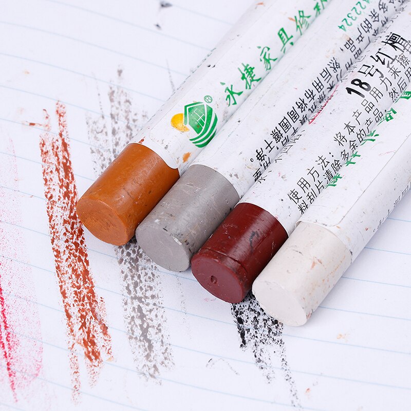 Kit de réparation de bois peinture pour meubles réparation de plancher Crayon de cire