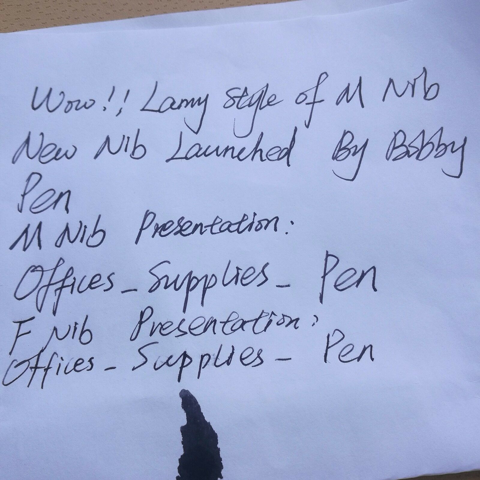 4Pcs Medium Silver Nibs For LAMY Safari/Wing Sung 3008/Hero 359 Fountain Pen Ink Pen Stationery Office Writing