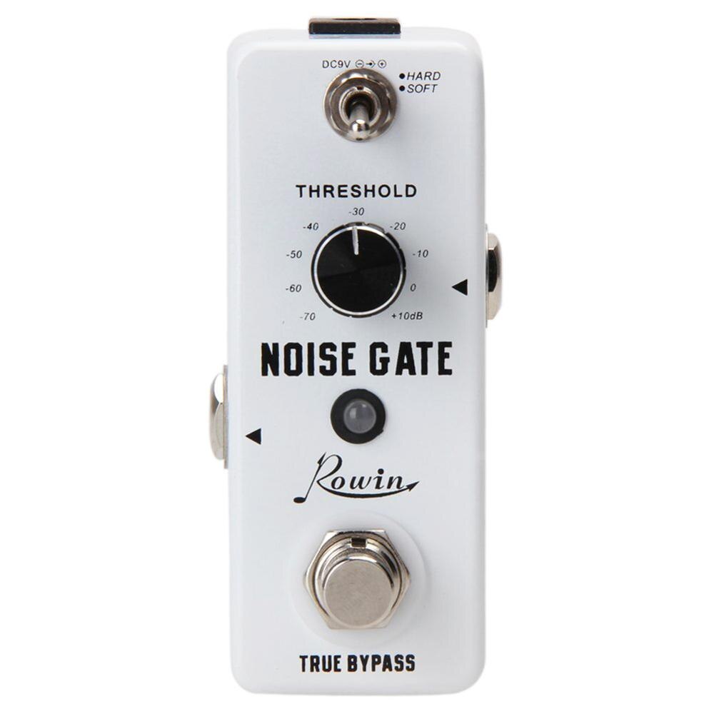 Rowin lef -319 guitar noise gate pedal noise killer pedaler noise suppression effekter til elektrisk guitar hård blød 2 modes: Default Title