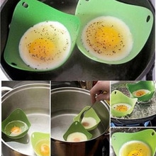 1/2/4/8 Pièces Rond Silicone Braconnier Braconnage Gousses Bol Bagues Cuisinière Chaudière De Cuisine Cuit oeuf Dur Outils De Cuisson Crêpière
