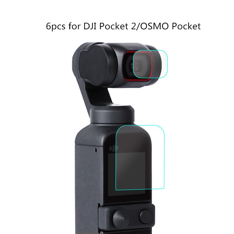 Kit d&#39;accessoires pour DJI Osmo Pocket 2, couvercle de caméra, support d&#39;adaptateur de téléphone, capuchon de pare-soleil, Base Combo, support de bureau