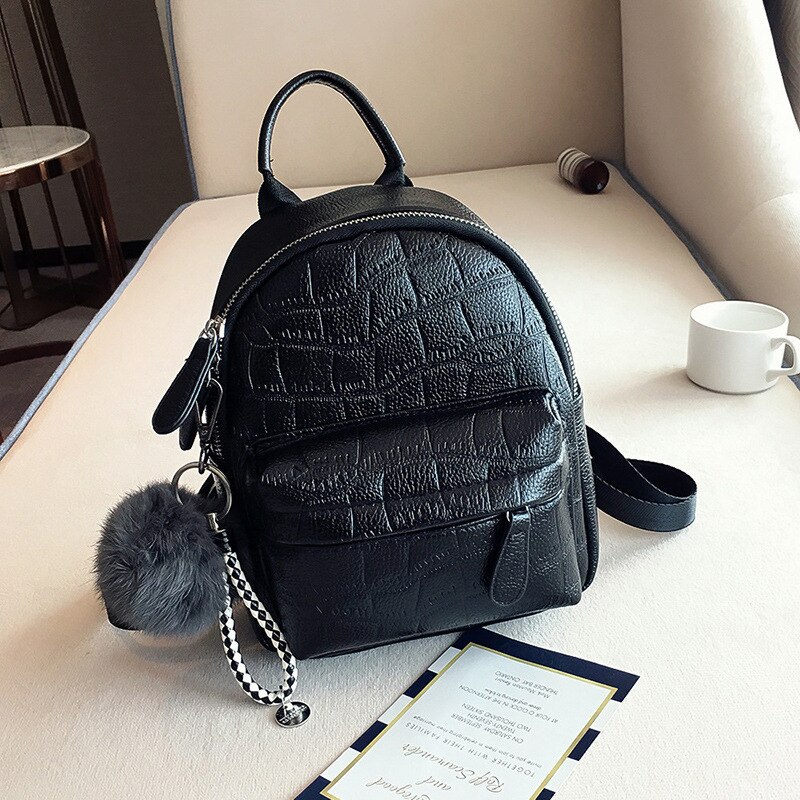 Female White Back Pack Black Backpacks Mini Backpacks Women PU Leather Cute Small Backpack For Teen Girls Bagpack Woman: A2