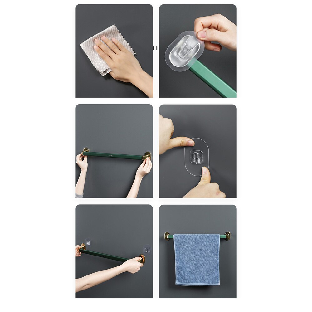 Soporte de lujo ligero para toallas de baño, organizador de ropa y toalla de baño, contenedor de almacenamiento para las necesidades diarias montado en la pared