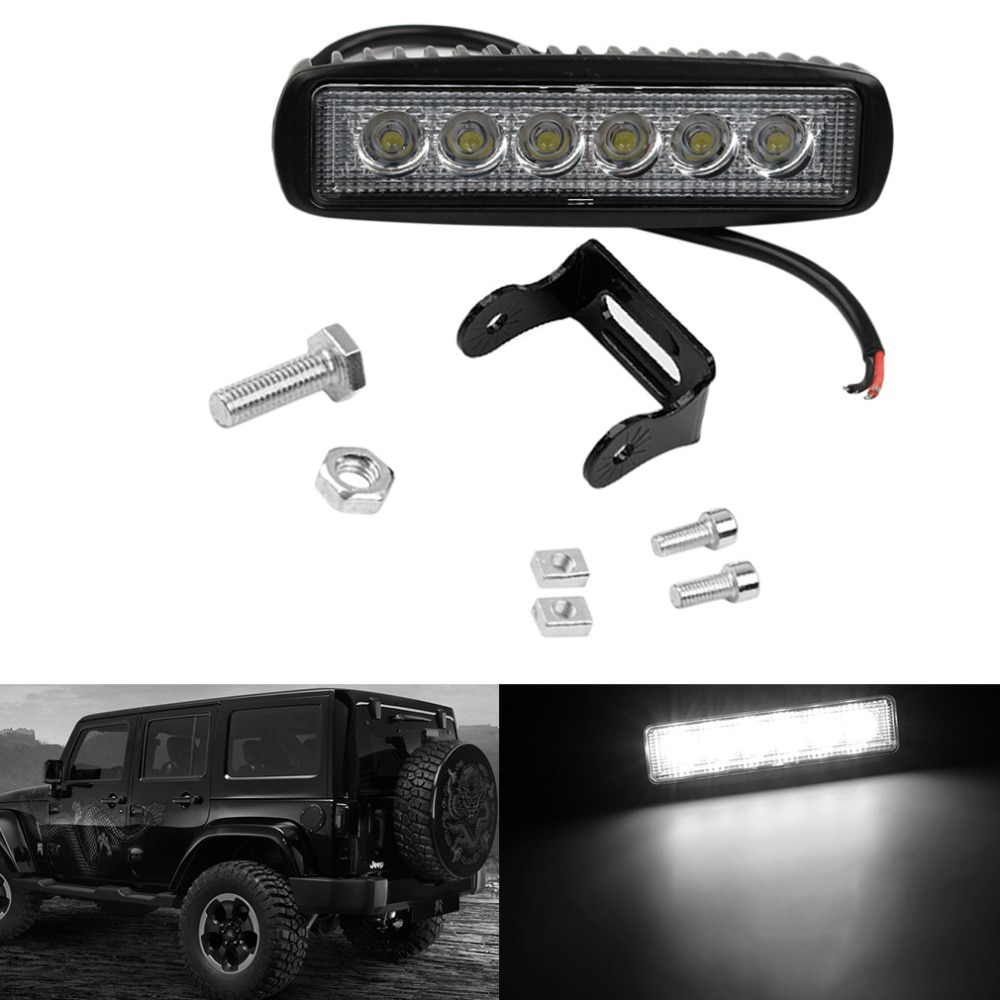 9V~32V Working High Power Spotlights Bar Head Lights Flood Lights Work light LED Offroad For Tractor truck Front Rear Fog light