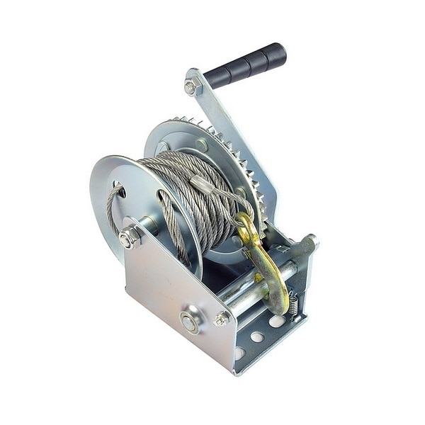 Manual winch 1400 LB winch of wire rope