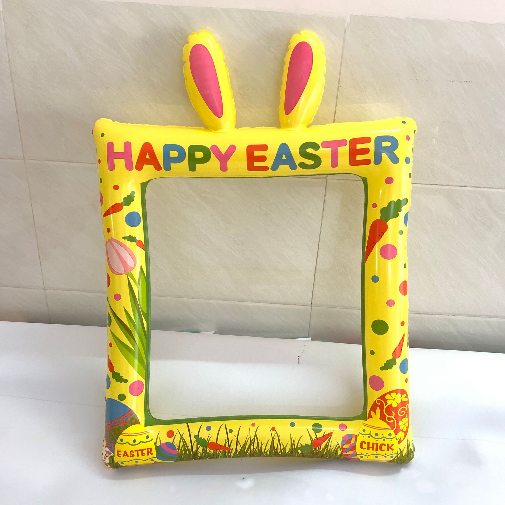 Creatieve Schattige Cartoon Konijn Oor Opblaasbare Kinderen Speelgoed Party Amusement Foto Accessoires Fun Selfie Props Outdoor