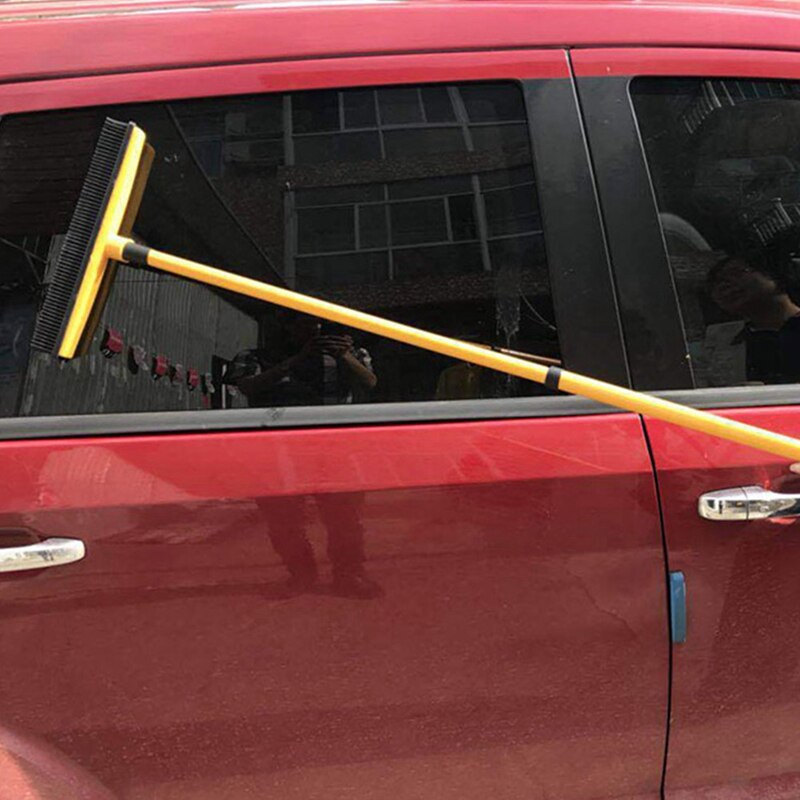 Rubber Bezem Huisdier Haar Pluisjes Verwijderen Apparaat Telescopische Haren Schoon Er Zuigmond Scratch Haren Lange Push Bezem