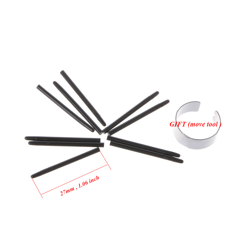 Caneta substituível padrão preto universal nibs caneta caneta stylus ponta para wacom caneta intuos caneta de bambu