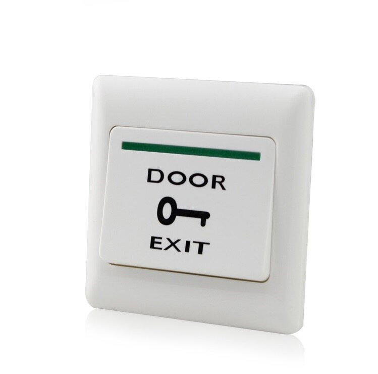 Plastic Exit Button And Switch Imported fireproof PC material, with luminous indicator