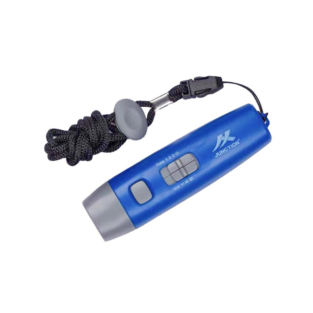 Elektronische Fluitje 3 Tone Verstelbare Hoge Volume Scheidsrechter Fluitjes Met Lanyard Sport Draagbare Emergency Fluitjes: blue