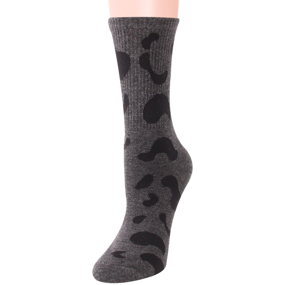 Harajuku kawaii søde sokker kvinder mejeri zebramønster bløde åndbare bomuldsstrømper ankelhøje afslappede behagelige sokker st.: Stil 4