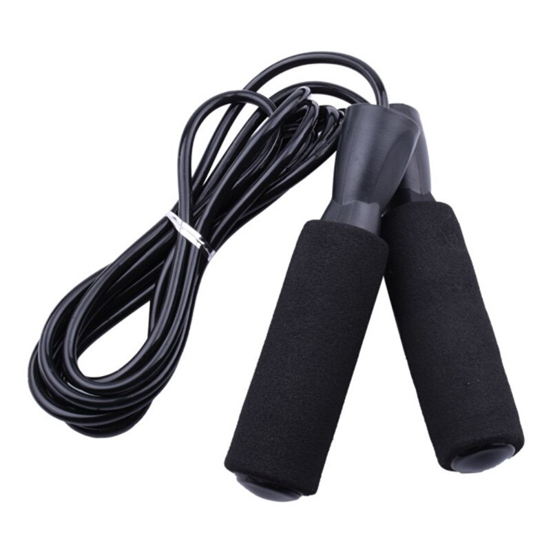 Skip Jump Rope Aërobe Oefening Boksen Skipping Jump Rope Verstelbare Lager Speed Fitness Skipping Touwen Zwart Deporte Nl