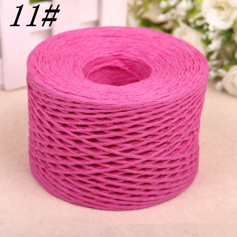 200 Yards Raffia Straw Rope Hat Yarn Paper Raffia Crochet Straw Yarn 2mm Organic TJM9110: Pattern 11
