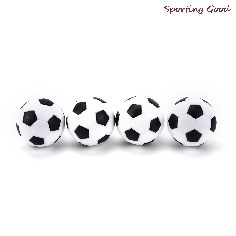4 Pcs Foosball Table Football Plastic Soccer Ball Football Fussball Soccerball Sport Round Indoor Games 32mm