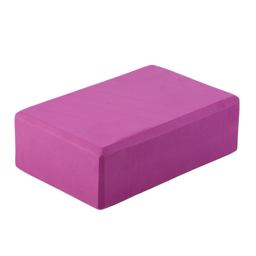 Yogablock Schaumstoff - 23x15x8cm - Schaumstoff & EVA - Fitness Übungstool: Rot