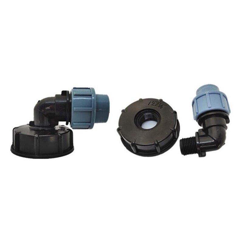 Ibc Ton Vat Water Tank Klep Connector Elleboog Outlet Handgereedschap Retail