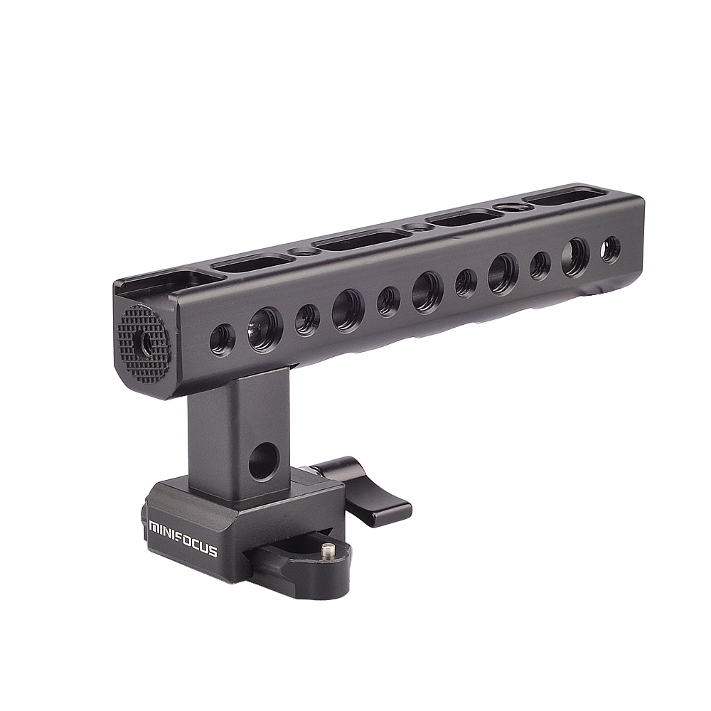 Camera QR NATO Top Kaas Handvat Veiligheid Rail Grip met Schoen Mount voor DSLR Camera/Camcorder/Actie Camera kooi