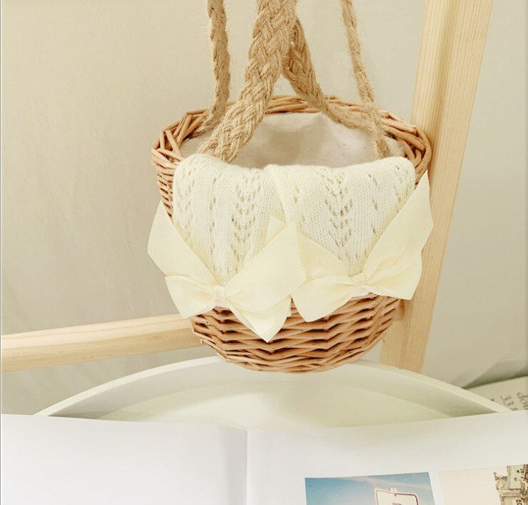 Ademende meisjes mesh kousen herfst kinderen zoete stijl effen kleur strik decoratie holle sokken tot halverwege de kuit
