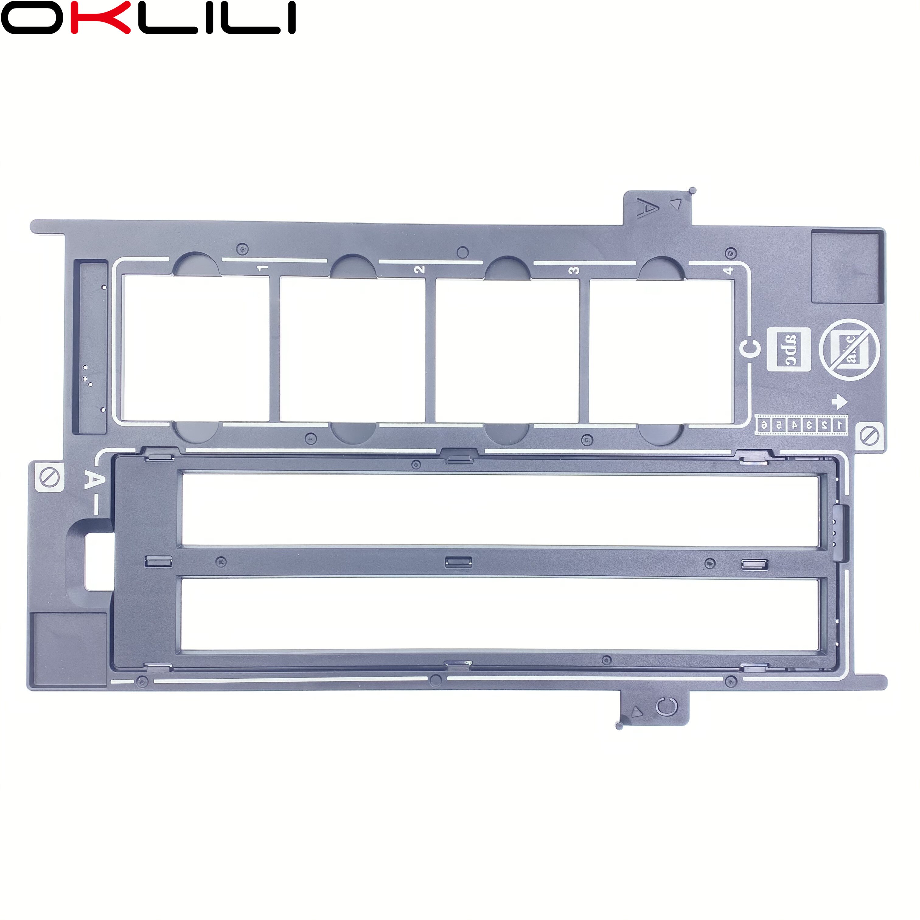 1423040 fotoholder assy film slide 35mm negativ holder & cover guide til epson  v500 v550 v600 4490 2450 3170 3200 4180 x750