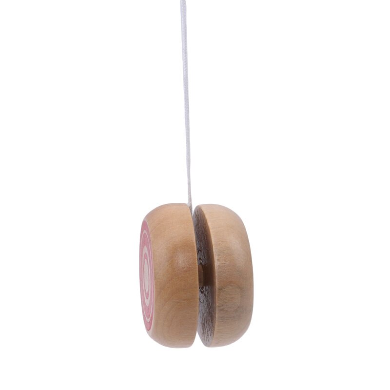 Yoyo Classic Baby Speelgoed Professionele Magic Yoyo Spin Houten Yoyo Lager Met Spinning String