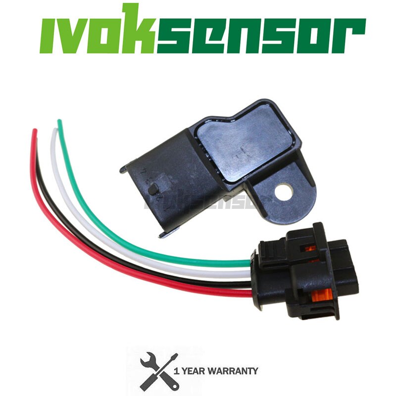 0281002437 Boost MAP Sensor For Alfa Romeo 147 156 159 166 Brera GT Giulietta Mito Spider Volvo S60 V70 With Plug Connector
