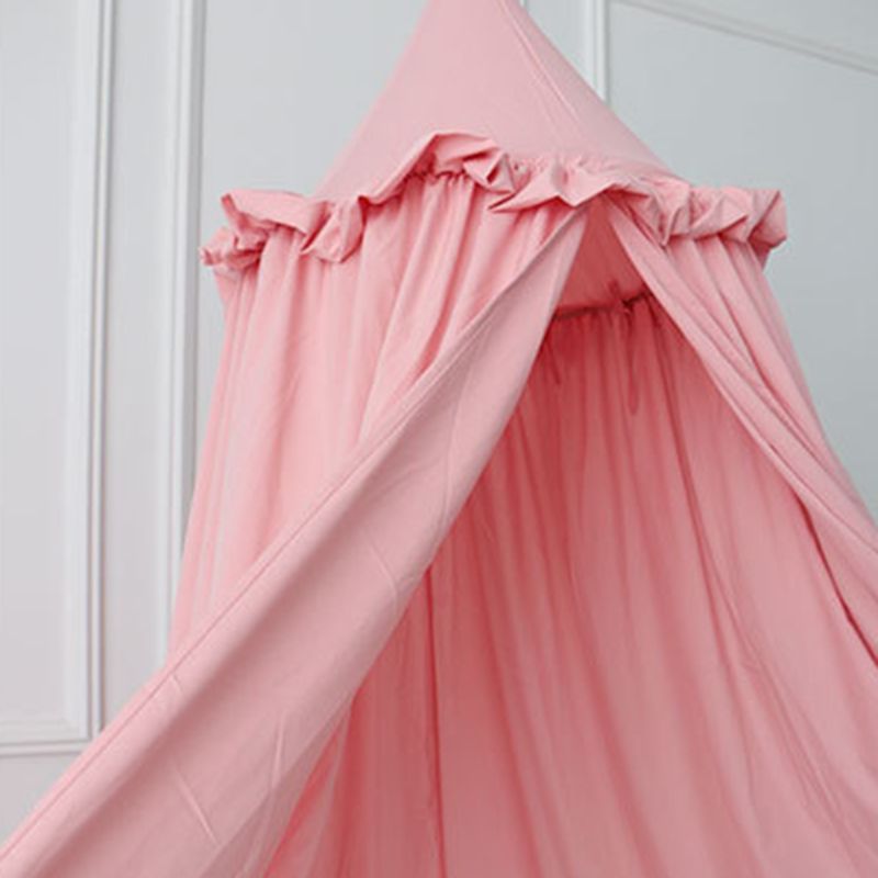 Dzieci baldachim robić łóżka zasłony dziewczyny księżniczka okrągły zawieszony kopuła moskitiera dzieci bawią łóżeczko dziecięce łóżeczko wisząca namiotowa wystrój pokoju