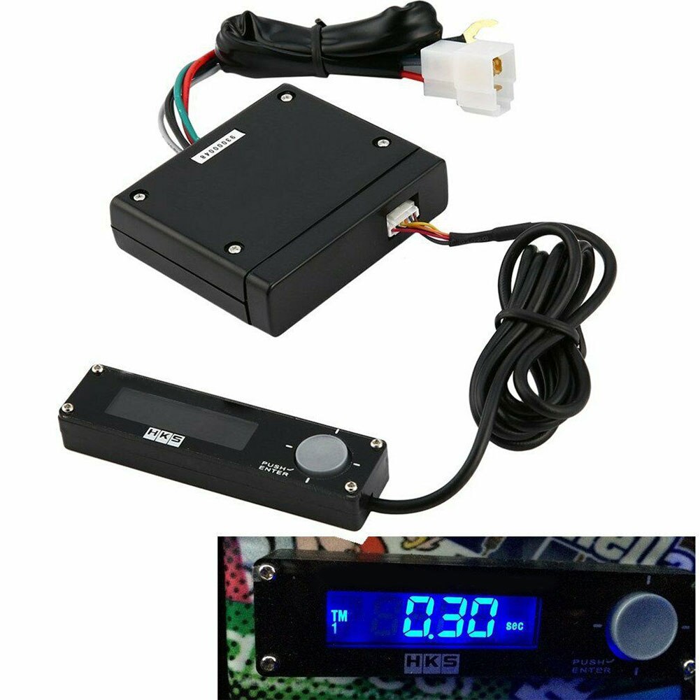 Car Turbocharger Protect Easy Install Turbo Timer LED Display Useful Control Universal Fit Digital Engine Cooling