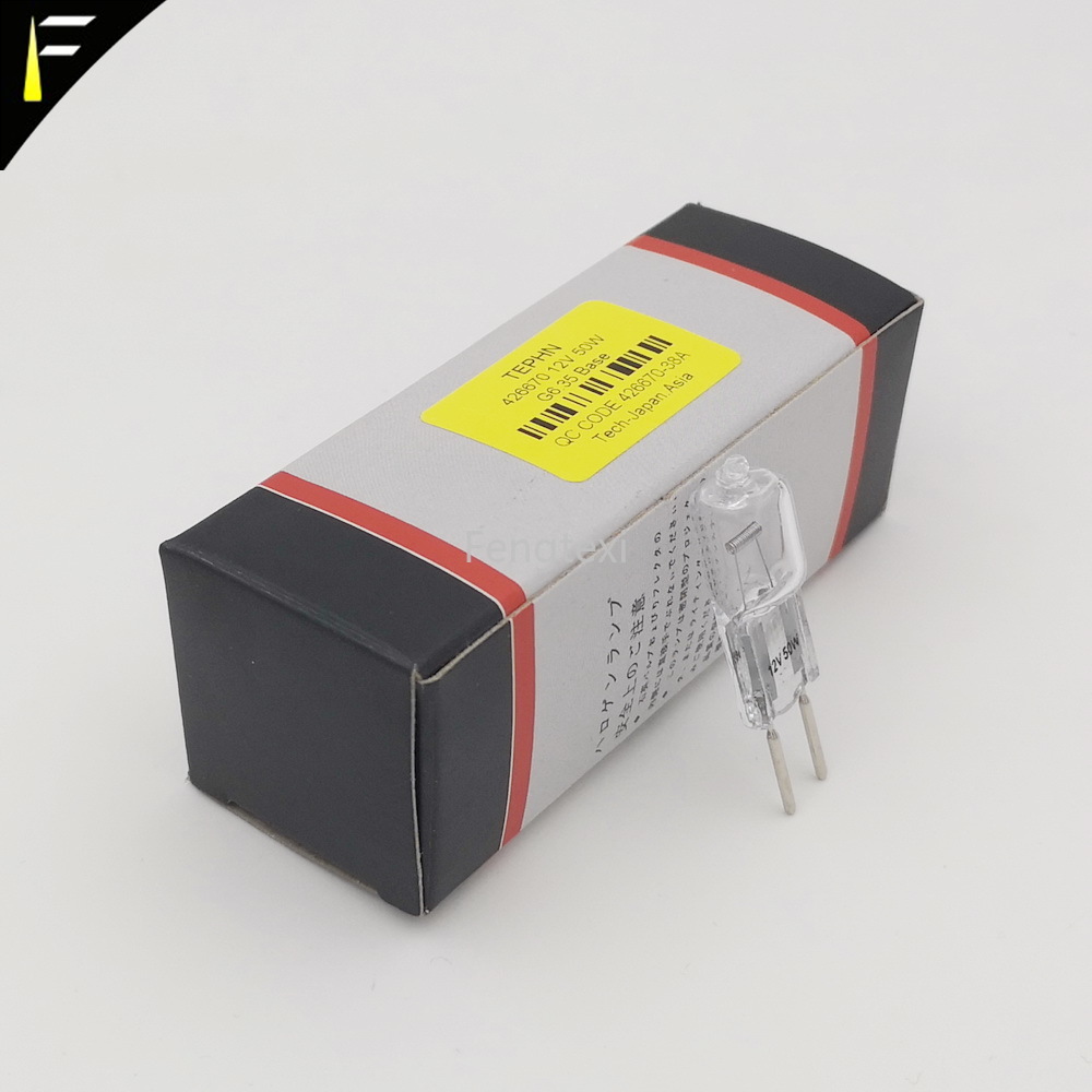 Compatible for FONA-1000S Dental Unit Bulb 12V 50W 426670 FONA Dental Chair Bulb Censor Light Bulbs Halogen Lamp