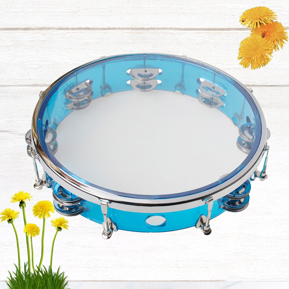 1Pc Tamboerijn Duurzaam Grappig Draagbare Self-Tuning Prachtige Handbel Drum Musical Educatief