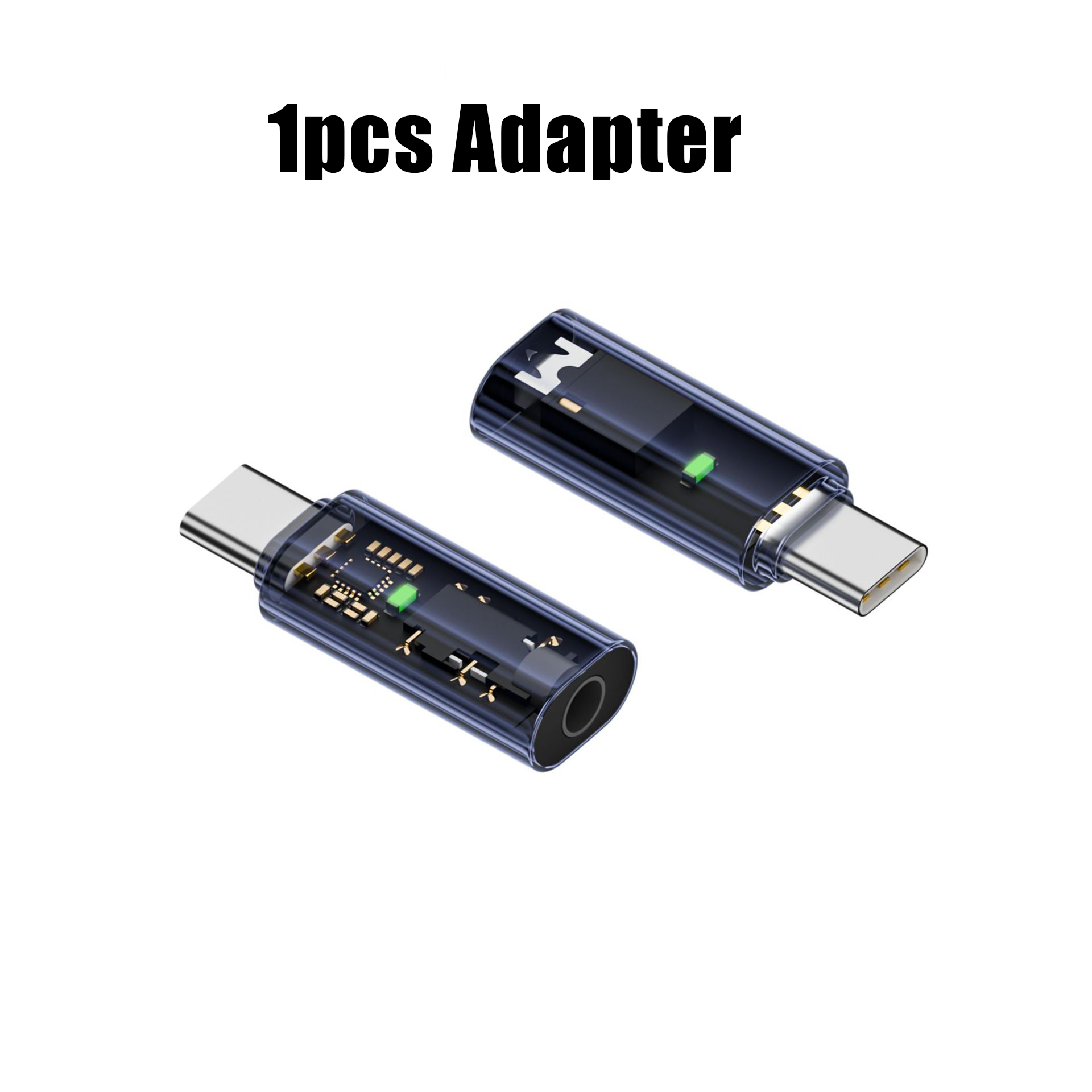 adapter słuchawkowy USB C na 3,5 mm Ładowarka 100 W Ładowarka USB C na PD Ładowarka Aux audio Jacek z DAC o wysokiej rozdzielczości i szybkim ładowaniem: róża złoto