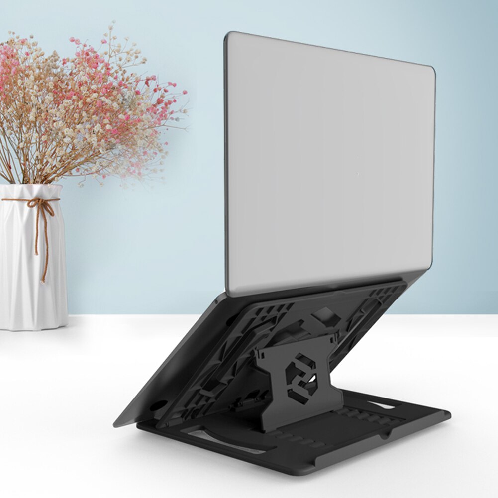 Elevation Laptop Stand With Phone Stand 11-17 Inch Cooling Rack Adjustable Non Slip Desktop Stand Foldable For Macbook Xiaomi