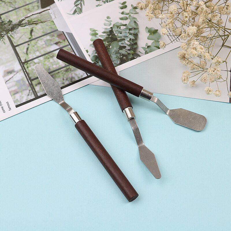 Stainless steel palette knife stainless steel artist painting palette knife art supplies painting tools