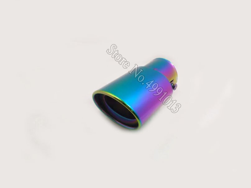 For Chevrolet Aveo car stickers cover muffler exterior back end pipe dedicate exhaust tip tail outlet ornament 1pcs: A1130Ma63