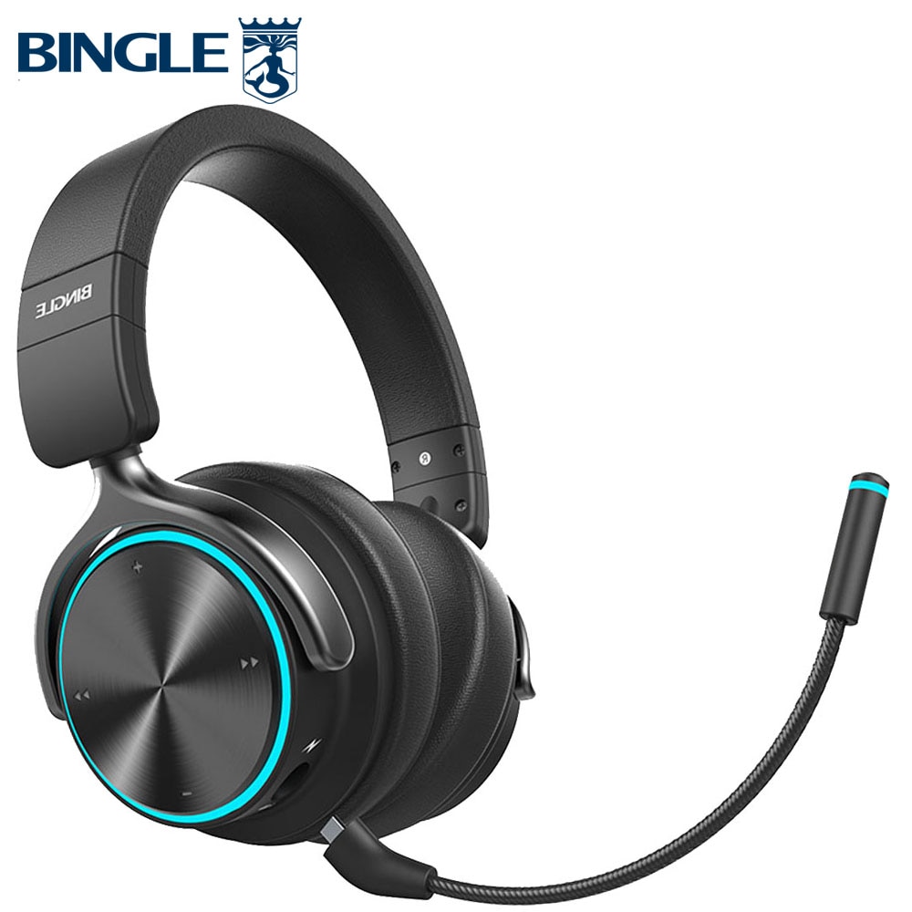 Q3 draadloze hoofdtelefoons met over-ear noise cancelling microfoon, stereo draadloze bluetooth hoofdtelefoon met microfoon