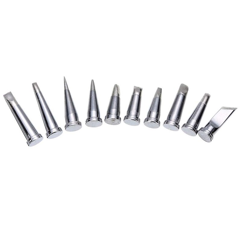 10Pcs Duurzaam Solderen Tip Set Voor Weller WSD81 WD1000 WSP80 WP80 Lt Soldeerstation: Default Title