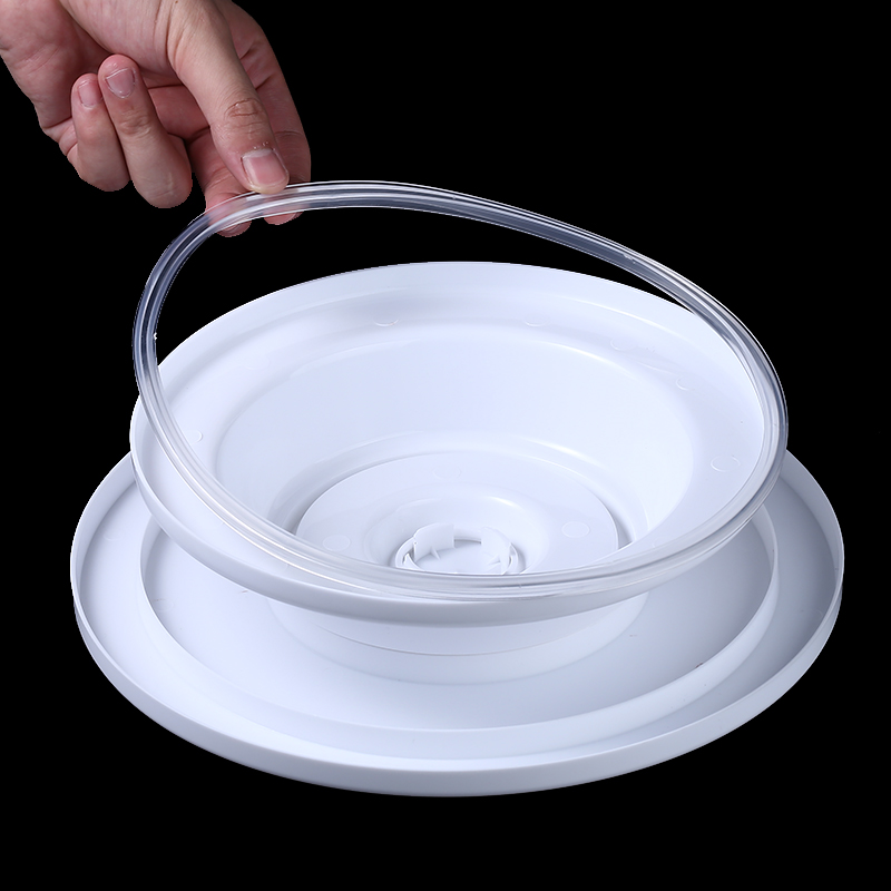 8 Inch Rotating Cake Stand Birthday Cake Turntable Decorating Icing Rotating Revolving Display Rack DIY Dessert Baking Tool