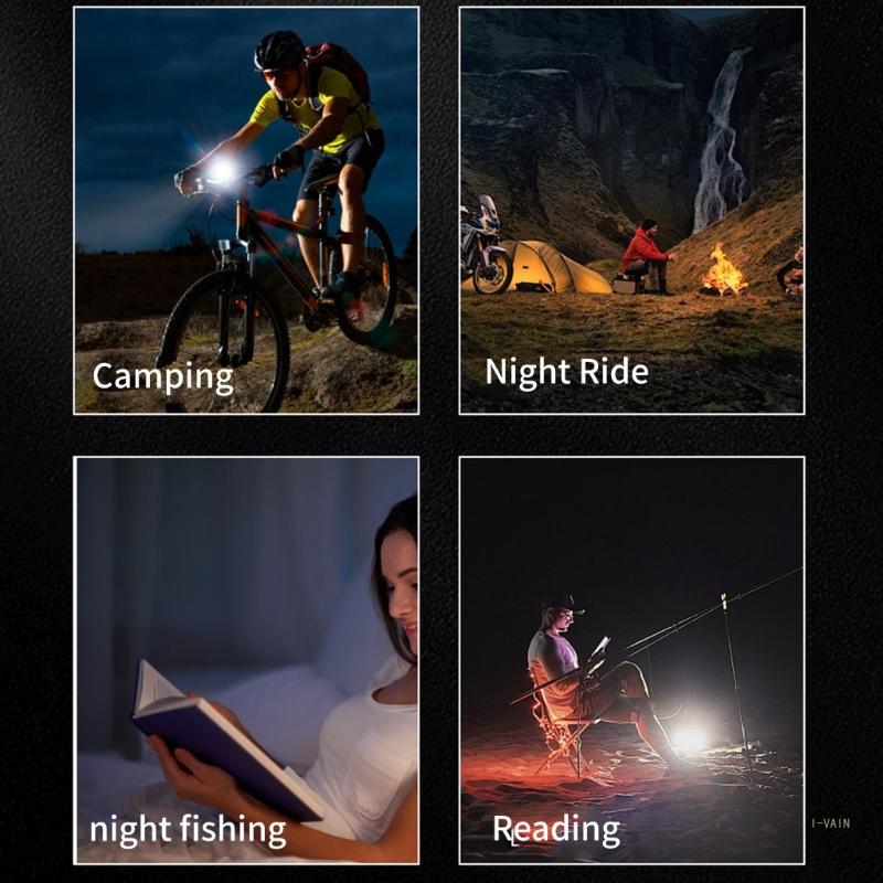 M5TC Pocket Sized Flashlight Survival Tool Light High Strength Titaniums Light for Campers